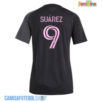 Camisa de time de futebol Inter Miami Luis Suarez #9 Replicas 2º Equipamento Feminina 2025-26 Manga Curta